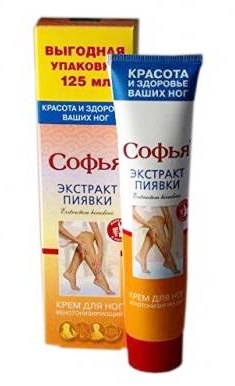 Крем за Крака "София" с Екстракт Пиявки 125 мл